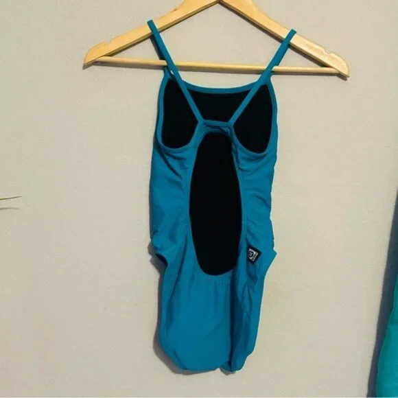 Jolyn Clothing Blue Women's One Piece Swimsuit - Picture 3 of 9